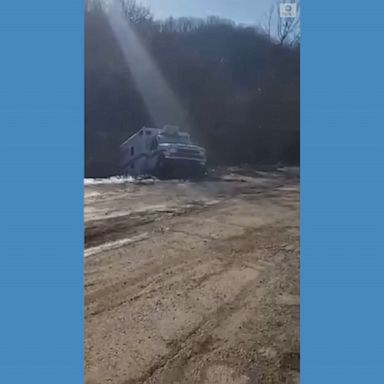 Multiple vehicles were lost following a massive embankment collapse in Kentucky, which occurred after heavy rainfall in the region. 