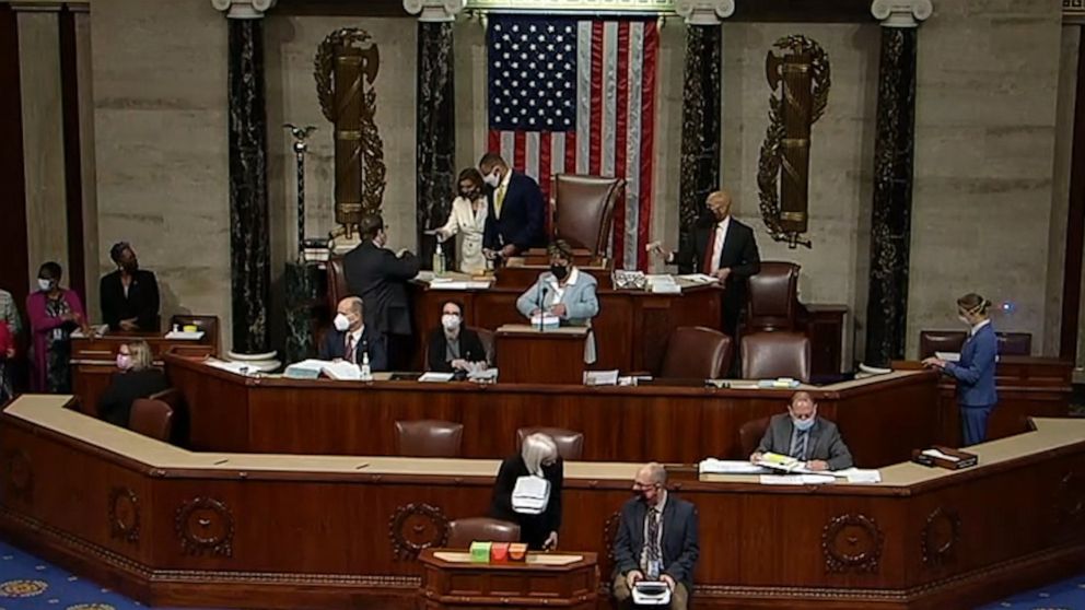 Video House Democrats pass $1.9 trillion COVID-19 relief bill - ABC News