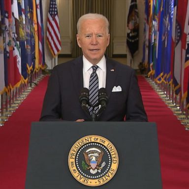 VIDEO: ABC News Live Update: President Biden marks 1 year of pandemic in 1st prime-time address