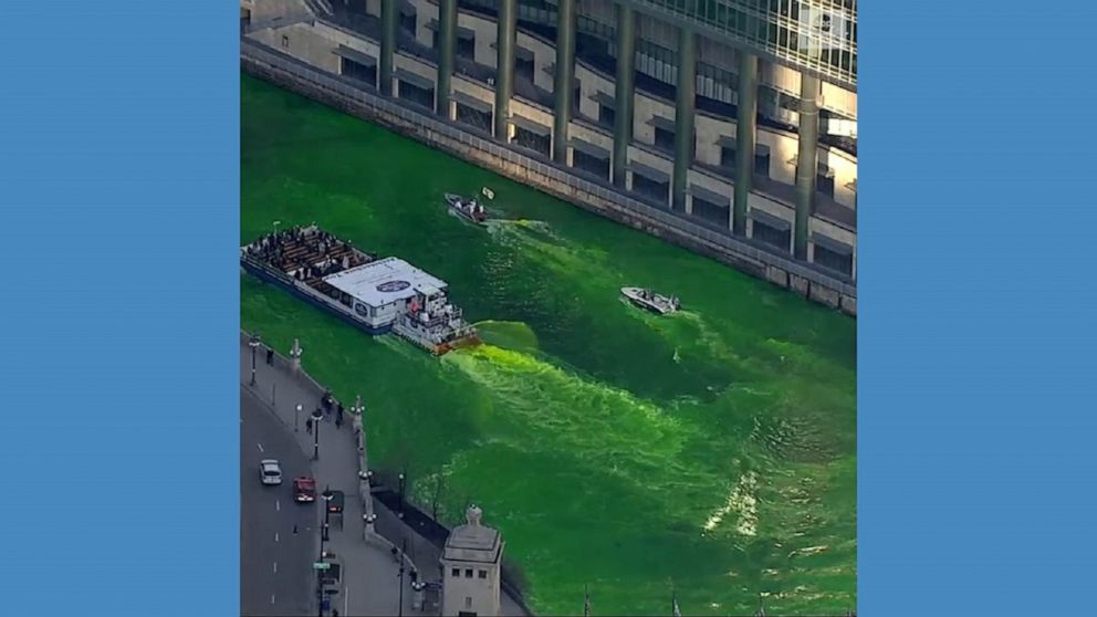 Dyeing the Chicago River Green, Chicago News