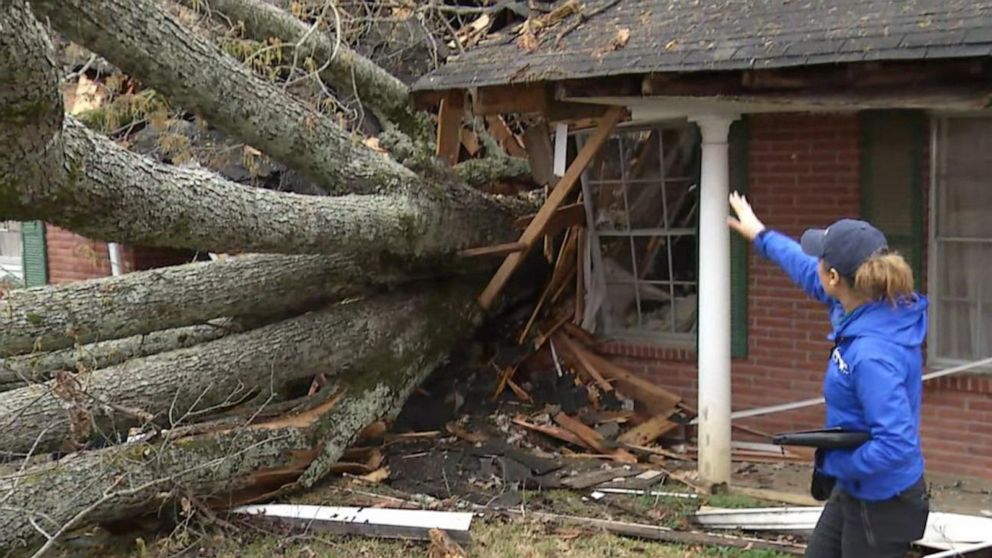 Video Severe weather tears through the south - ABC News