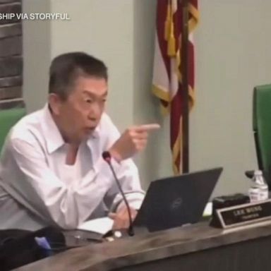 Lee Wong, a board member of West Chester Township, a suburb of Cincinnati, spoke out on the rise of hate crimes against Asian Americans during a meeting on March 23.