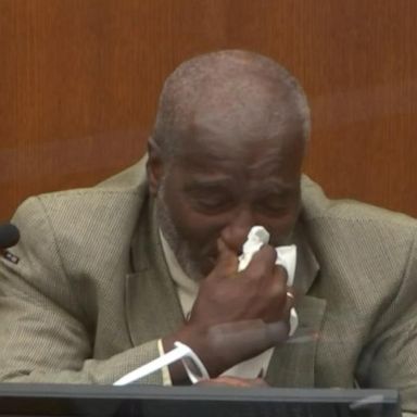 VIDEO: Neighborhood resident, Charles McMillian breaks down during testimony in Chauvin trial