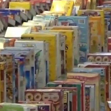 The boxes of cereal were collected by students from two Florida school districts in honor of an employee who died last month.