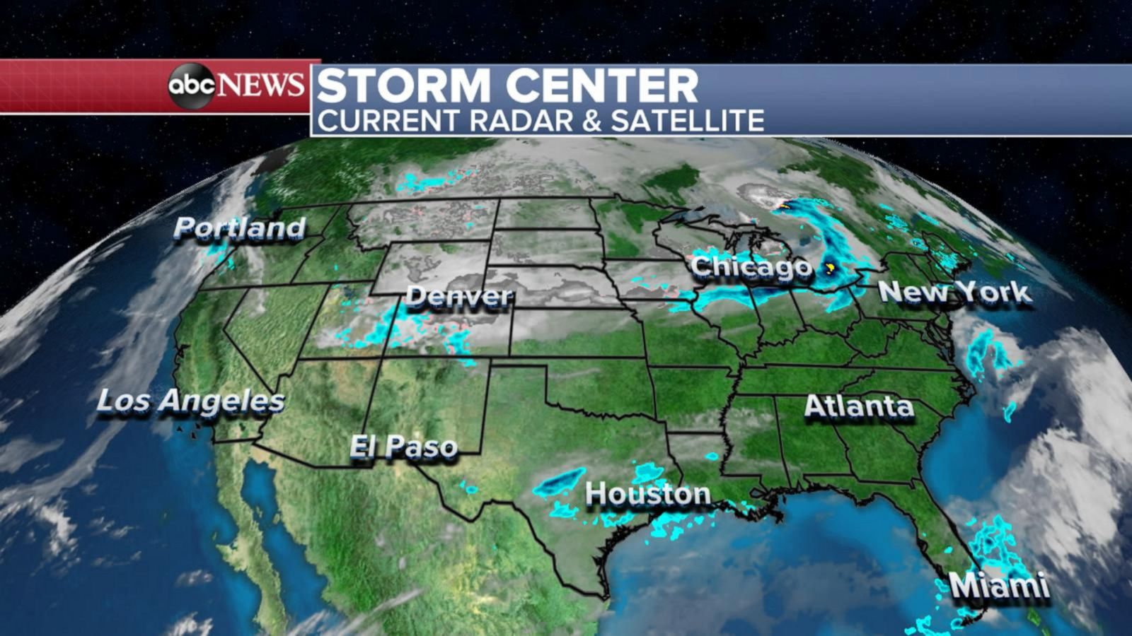 Late season cold blast and snow moves East - Good Morning America