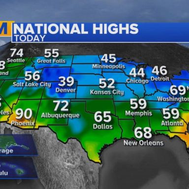 Record-breaking snow and cold are moving through the country, with some places not seeing this much snow this late in the season in recorded history.