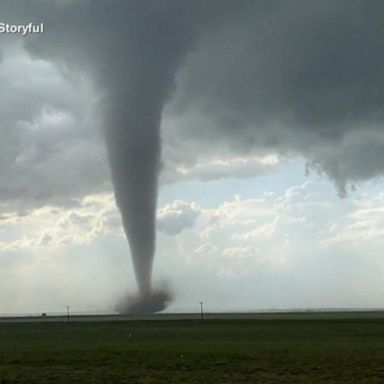 There were 10 tornadoes reported in Colorado, Texas and Oklahoma Tuesday due to severe storms.