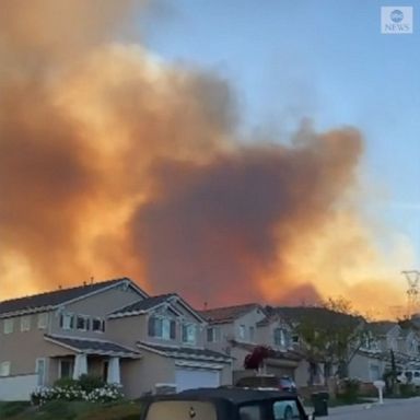 Evacuation orders were lifted in Santa Clarita, California, as fire crews halted the progress of the North Fire.