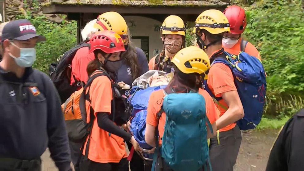 Missing Hiker Found After 2 Nights Video - ABC News