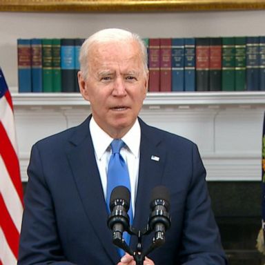 VIDEO: Biden comments on Colonial pipeline ransomware attack