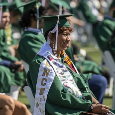 VIDEO: 50-year-old mother’s hard-earned college diploma