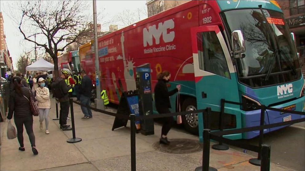 New York City doubles down on vaccinations by offering shots at schools -  ABC News