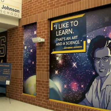 The former Sidney Lanier Middle School, which was named after a Confederate soldier, has been renamed after African American NASA mathematician Katherine Johnson.