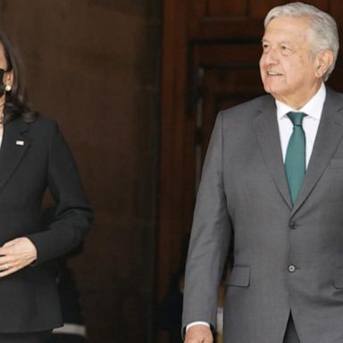 VIDEO: VP Kamala Harris, Mexican president agree to work together on immigration