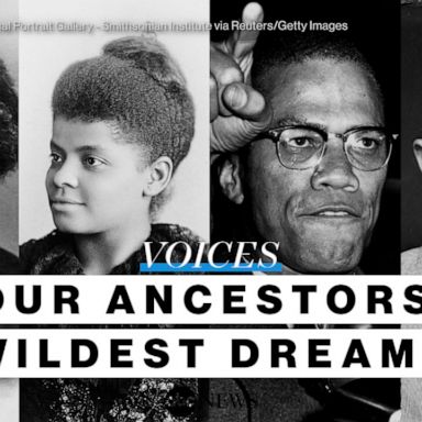 As millions in America celebrate Juneteenth, descendants of Frederick Douglass, Booker T. Washington, Ida B. Wells and Malcolm X share how their ancestors risked their lives for justice and how their work continues today.