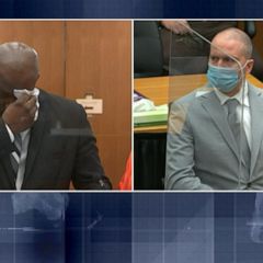 Family members of George Floyd ask for maximum sentence for Derek Chauvin