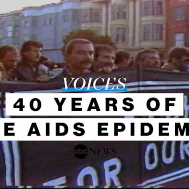 VIDEO: HIV survivors reflect on 40 years of AIDS epidemic