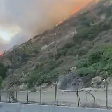 The Shell Fire -- triggered by a car fire on a highway that spread to nearby vegetation in Kern County, California -- grew to 1,200 acres and was 2% contained.