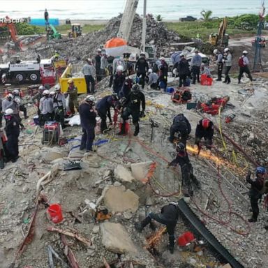 VIDEO: Surfside search and rescue paused amid structural concerns