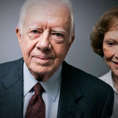 VIDEO: Jimmy and Rosalyn Carter celebrate 75 years of marriage 