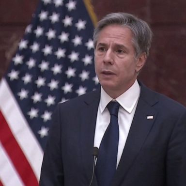 Secretary of State Antony Blinken said the first Afghans who worked for the U.S. military and diplomatic missions, and are being evacuated, are headed to the U.S. Many face threats in Afghanistan.