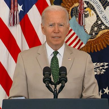 VIDEO: Biden touts jobs report numbers, but says there is more work left to be done