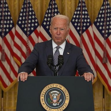 VIDEO: President Biden answers press questions on Afghanistan