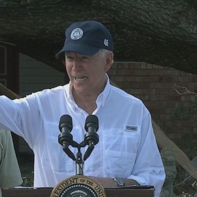 President Joe Biden visited New Orleans Friday to survey damage caused by Hurricane Ida and spoke about his administration’s recovery efforts.