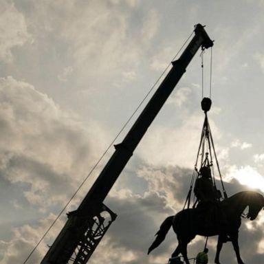 VIDEO: Richmond, Virginia, removes controversial Robert E. Lee statue after legal battle 