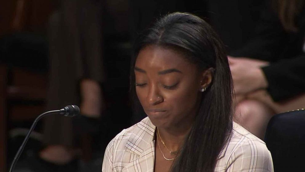 Video Simone Biles Gives Opening Statement In Review Of FBI Handling Of