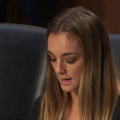 VIDEO: Maggie Nichols gives opening statement in Senate review of the Nassar case