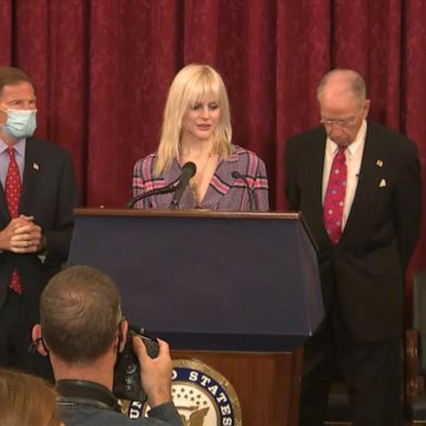 VIDEO: US Gymnasts and Senator Blumenthal speak out after hearing