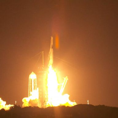 VIDEO: SpaceX launches historic civilian mission into orbit