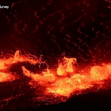 The U.S. Geological Survey's Hawaiian Volcano Observatory detected a glow in the Kīlauea's summit caldera on Wednesday.