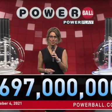 One person in California bought the ticket that matched all six numbers drawn Monday night to win the Powerball jackpot worth $699.8.