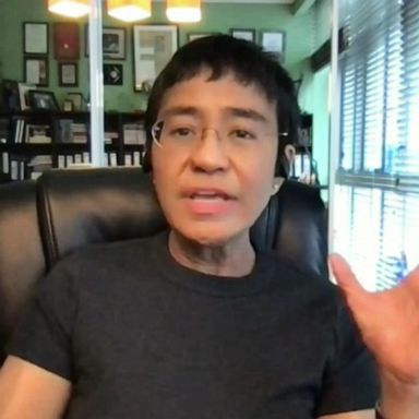 VIDEO: ‘This is a battle for facts’: Journalist Maria Ressa on Nobel Peace prize win