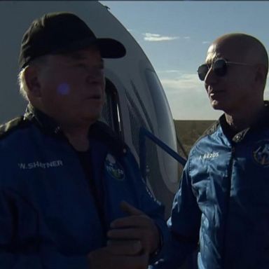 VIDEO: Blue Origin crew returns from edge of space