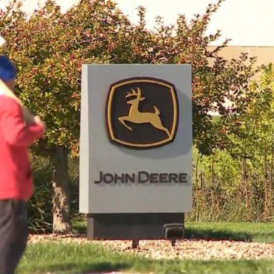 VIDEO: ABC News Live: John Deere workers on strike for 2nd day in a row