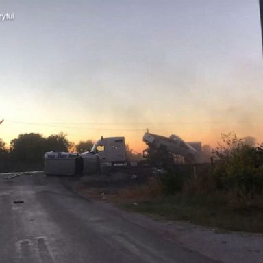 An Amtrak train coming from Fort Worth, Texas, struck a semi-truck near Thackerville, Oklahoma, leaving at least four passengers with minor injuries, according to Amtrak. 