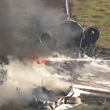 No serious injuries were reported after a Boston-bound plane carrying 21 people ran off a runway near Houston, authorities said.