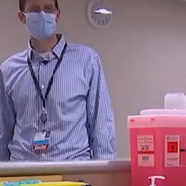 A man in Seattle returned to the hospital where he was treated for COVID-19 to thank doctors and nurses and apologize for not getting vaccinated sooner.