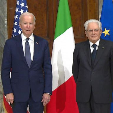 VIDEO: ABC News Live: President Biden in Rome ahead of G-20 summit