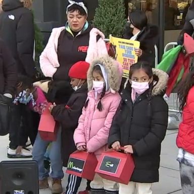 Protesters called out the CEO of McDonald's Wednesday for a text exchange he had with Chicago Mayor Lori Lightfoot where he said the parents of two murdered children failed them.