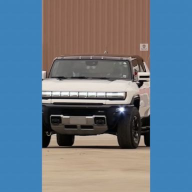 President Joe Biden drove an electric Hummer during his visit to General Motors’ Factory ZERO electric vehicle assembly plant in Detroit.