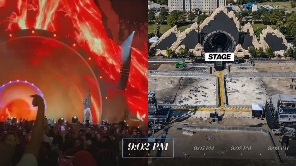 Astroworld Festival timeline: How the tragedy unfolded - ABC News