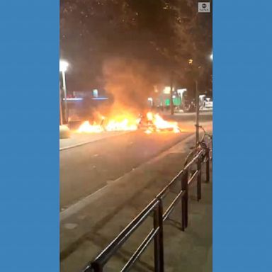 Rioting broke out after the Netherlands government announced its plans to restrict the country's coronavirus pass system.