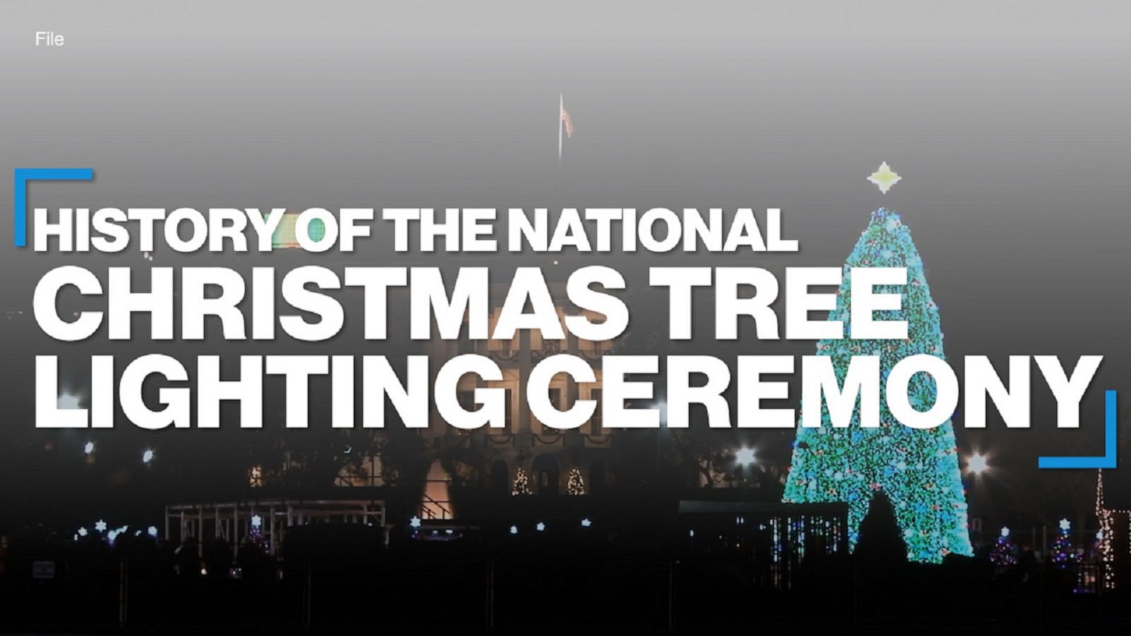 What to know about the national treelighting ceremony Good Morning