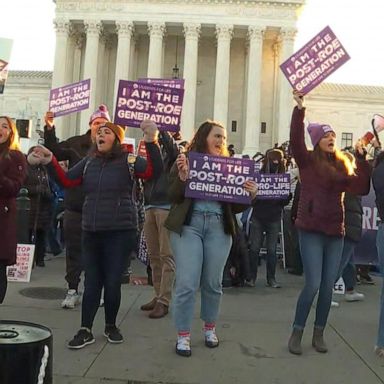 VIDEO: Supreme Court set to hear arguments on the biggest challenge to Roe v. Wade in decades 