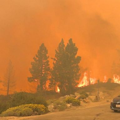 A father and son were being held in jail on $1 million bail each Thursday after they were arrested in connection with California's Caldor Fire.