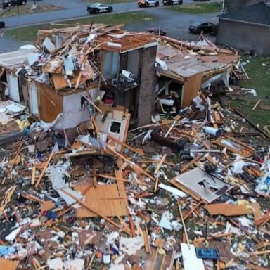 VIDEO: Meteorologist on the ground gives update on tornado damage